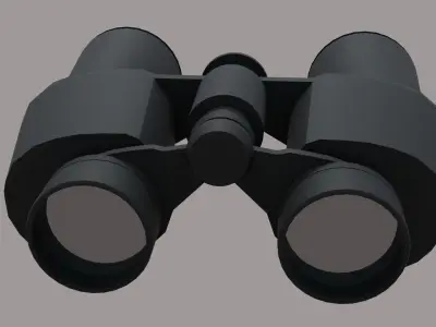Binoculars 3D model order