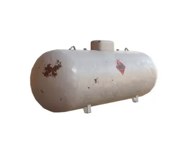 Propane Tank Low-poly 3D model order