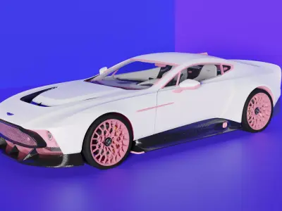 3d car aston martin sports 3D model