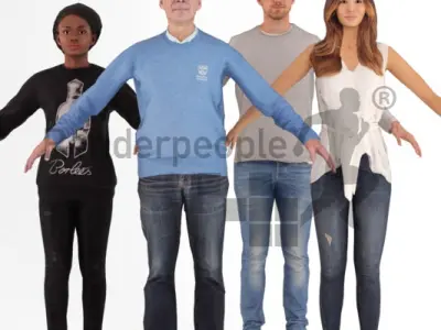 Bundle Casual Rigged 002