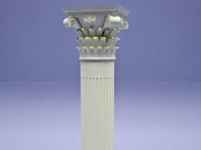 ancient column  3D print model