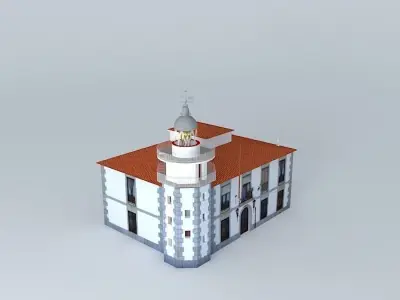 Lighthouse portuguese Free 3D model