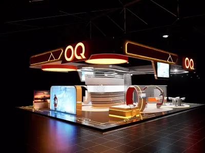 Exhibition Stand   3D model
