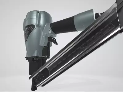 metabo NR 38AK Strap Tite Nailer Instruction Manual Low-poly 3D model