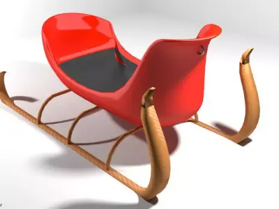Sled - type 5 3D model