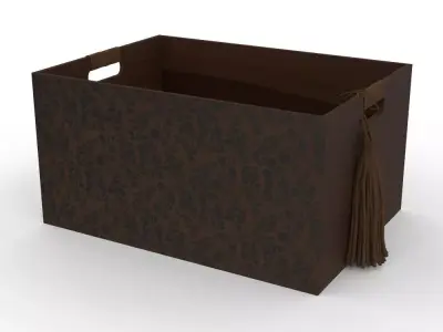 H2000434 BOX BROWN 3D model
