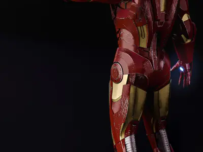 Iron Man Mark 7 3D model purchase