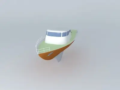 3D single hull Free 3D model