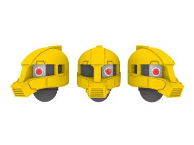 Clan Gunpla V10 Zaku I Helmets 3D print model