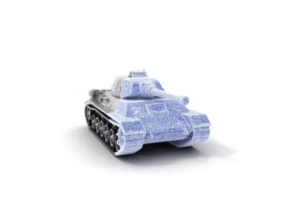 Panzer IV Historic model pack Low-poly 3D model