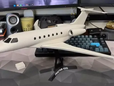 Praetor 600 Embraer 3D print model
