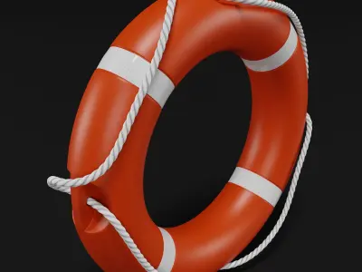 Life Buouy 3D model