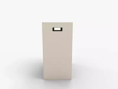 CB2 Shagreen Hamper 3D model