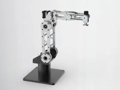 Six manipulator 3D model