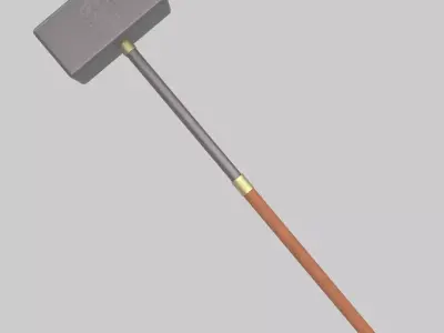 Hammer Free 3D model 7