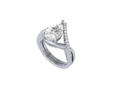 Wedding Ring  3D print model 237