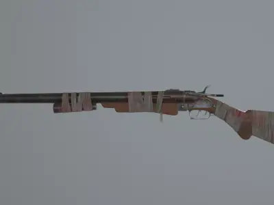 Battle Shotgun 3D model