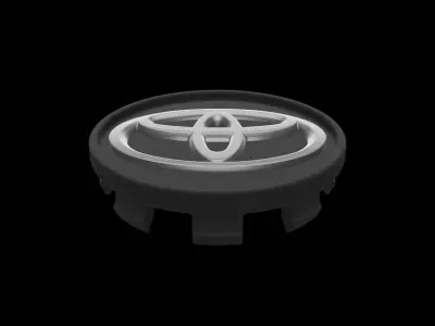toyota center cap  3D print model