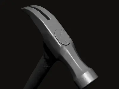 Hammer - High Detailed Free 3D print model