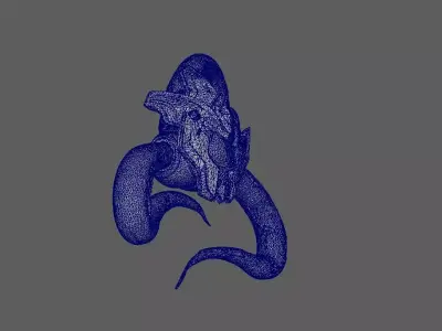 Creature 3D model 52
