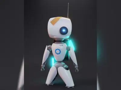 EVE Little Mechabot Free 3D model