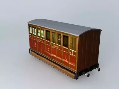 Eco Rail N/Gauge TALYLLYN Sidings Junk Old Steam Days Free 3D model