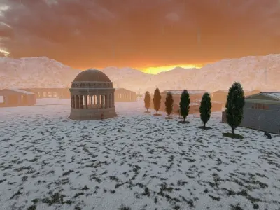 Historic city -Ancient City 3D model buy