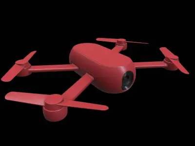 Camera Drone Pbr 3D model