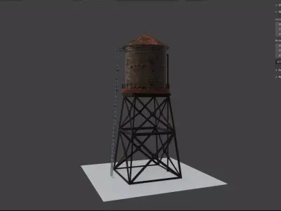 Water Tower  3D model