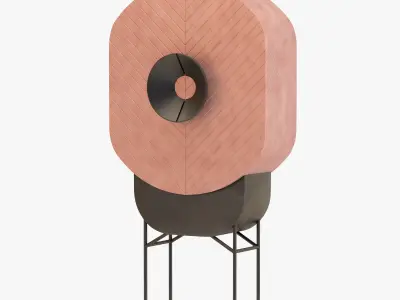 De Castelli Polifemo Cabinets and Bookcases Low-poly 3D model