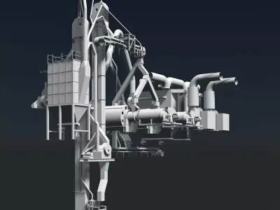 Industrial machine 24i24 3D model