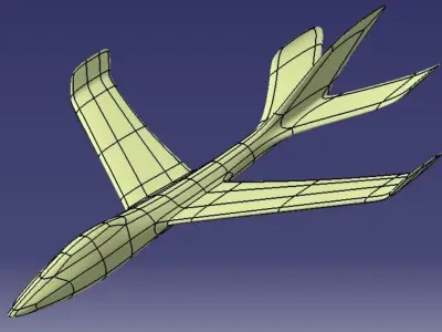 Mini Plane  3D model
