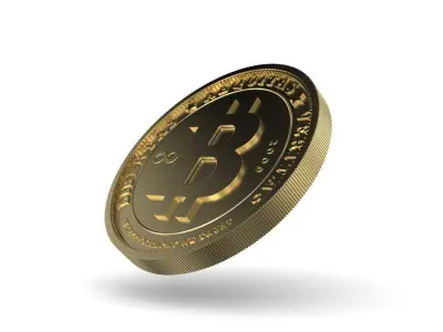 Bitcoin Gold 3D model