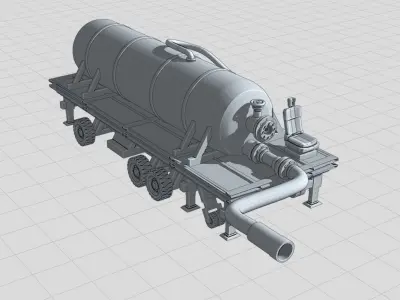 Airborne Firefighting Module Design  3D model