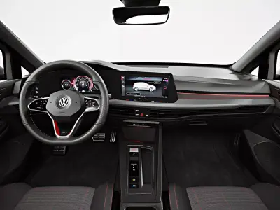 2021 Volkswagen Golf GTI 3D model