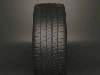 6 spoke sport racing car rim Free 3D model