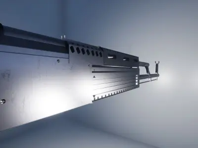 Tactical AK47 3D model