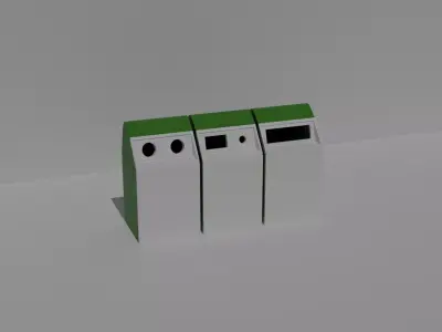 dustbin 3D model