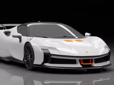 Ferrari SF90 XX Stradale 2024  3D model