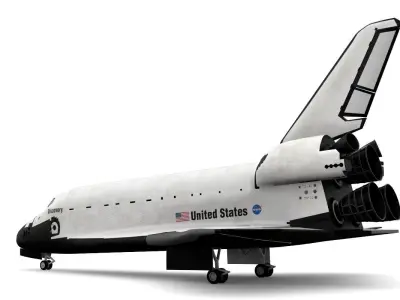 Space Shuttle Discovery 3D model purchase