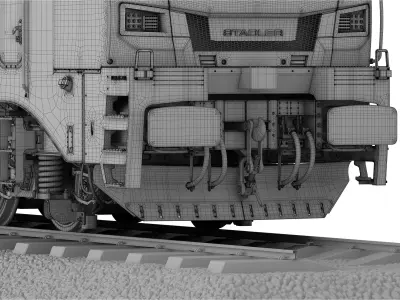 Stadler Euro Dual DB 3D model
