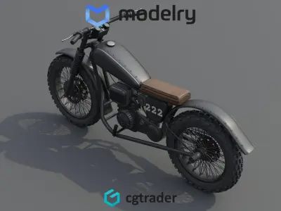Trials Motorcycle 3D model