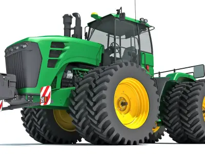 Articulated Tractor 3D model