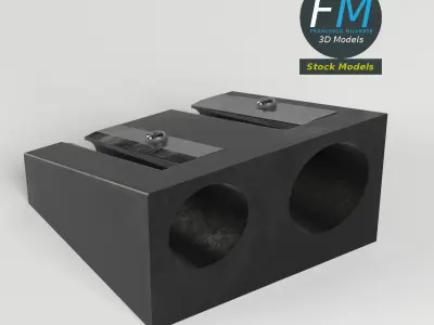 Pencil sharpener 3D model purchase