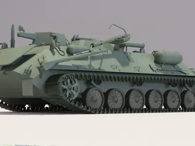 IRM Zhuk Russian Engineer Reconnaissance Vehicle - Premium Low-poly 3D model