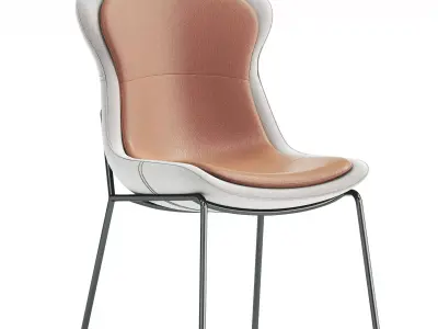 Dining armchair 3D model purchase