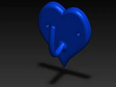 Wall hanger Free 3D model purchase