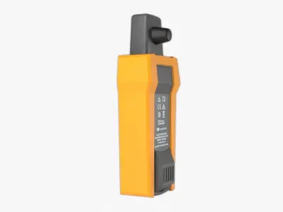 Solar Irradiance Meter Low-poly 3D model