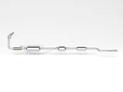 Exhaust system package 3D model