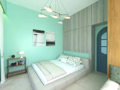  HOME DESIGN  SHIPPING CONTAINER  INTERIOR AND EXTERIOR Free 3D model